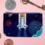 Spaceship Milkyway Galaxy Large Coin Purse