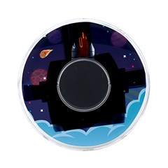 Spaceship Milkyway Galaxy On Front