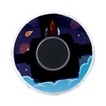 Spaceship Milkyway Galaxy On-the-Go Memory Card Reader