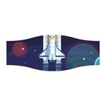 Spaceship Milkyway Galaxy Stretchable Headband