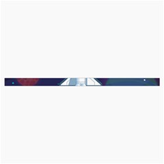 Spaceship Milkyway Galaxy Roll Up Canvas Pencil Holder (S) from ArtsNow.com Strap