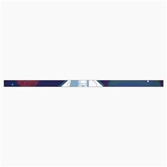 Spaceship Milkyway Galaxy Roll Up Canvas Pencil Holder (M) from ArtsNow.com Strap