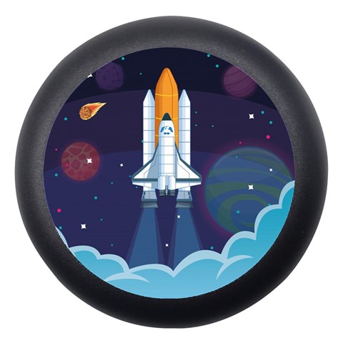 Spaceship Milkyway Galaxy Dento Box with Mirror from ArtsNow.com Front