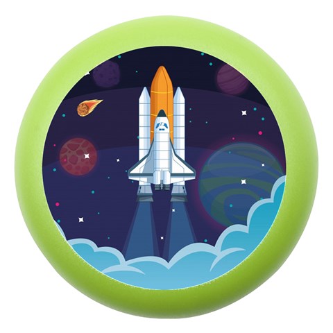 Spaceship Milkyway Galaxy Dento Box with Mirror from ArtsNow.com Front