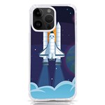 Spaceship Milkyway Galaxy iPhone 14 Pro Max TPU UV Print Case
