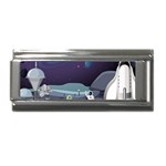 Alien Astronaut Scene Superlink Italian Charm (9mm)
