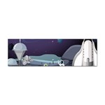 Alien Astronaut Scene Sticker (Bumper)