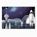 Alien Astronaut Scene Postcards 5  x 7  (Pkg of 10)