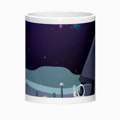 Alien Astronaut Scene Morph Mug from ArtsNow.com Center