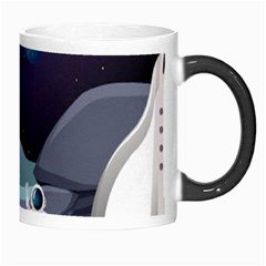 Alien Astronaut Scene Morph Mug from ArtsNow.com Right