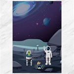 Alien Astronaut Scene Canvas 12  x 18 
