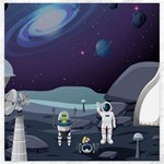 Alien Astronaut Scene Canvas 20  x 20 