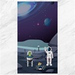 Alien Astronaut Scene Canvas 40  x 72 
