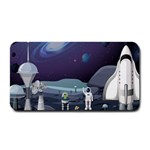 Alien Astronaut Scene Medium Bar Mat