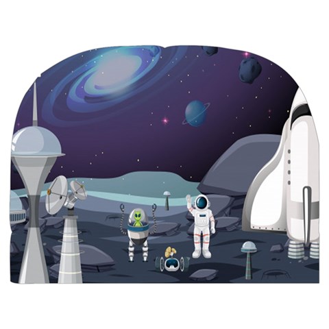 Alien Astronaut Scene Make Up Case (Medium) from ArtsNow.com Back
