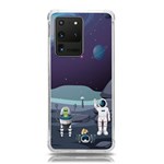Alien Astronaut Scene Samsung Galaxy S20 Ultra 6.9 Inch TPU UV Case