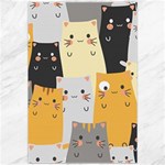 Seamless Pattern Cute Cat Cartoons Canvas 20  x 30 