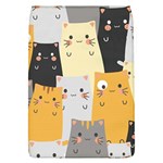 Seamless Pattern Cute Cat Cartoons Removable Flap Cover (L)