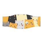 Seamless Pattern Cute Cat Cartoons Stretchable Headband