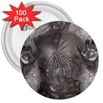 Han Solo In Carbonite 3  Buttons (100 pack) 