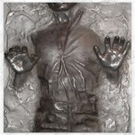 Han Solo In Carbonite Canvas 16  x 16 