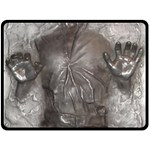 Han Solo In Carbonite Fleece Blanket (Large)