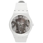 Han Solo In Carbonite Round Plastic Sport Watch (M)