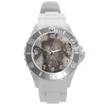 Han Solo In Carbonite Round Plastic Sport Watch (L)