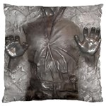 Han Solo In Carbonite Large Cushion Case (Two Sides)