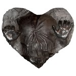 Han Solo In Carbonite Large 19  Premium Heart Shape Cushions