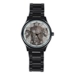 Han Solo In Carbonite Stainless Steel Round Watch