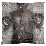 Han Solo In Carbonite Standard Premium Plush Fleece Cushion Case (Two Sides)