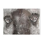 Han Solo In Carbonite Crystal Sticker (A4)