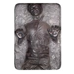 Han Solo In Carbonite Rectangular Glass Fridge Magnet (4 pack)