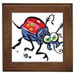 Bug Black Insect Animal Framed Tile