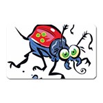 Bug Black Insect Animal Magnet (Rectangular)
