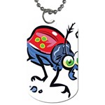 Bug Black Insect Animal Dog Tag (One Side)