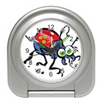Bug Black Insect Animal Travel Alarm Clock