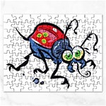 Bug Black Insect Animal Rectangular Jigsaw Puzzl