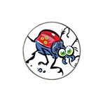 Bug Black Insect Animal Hat Clip Ball Marker (4 pack)