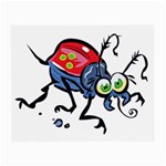 Bug Black Insect Animal Small Glasses Cloth