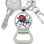 Bug Black Insect Animal Bottle Opener Key Chain