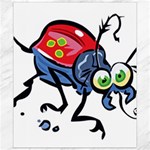 Bug Black Insect Animal Canvas 8  x 10 