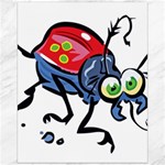 Bug Black Insect Animal Canvas 16  x 20 