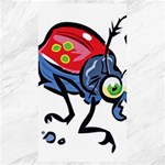 Bug Black Insect Animal Canvas 40  x 72 