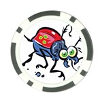 Bug Black Insect Animal Poker Chip Card Guard