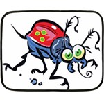Bug Black Insect Animal Fleece Blanket (Mini)
