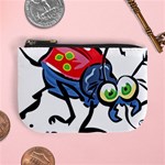 Bug Black Insect Animal Mini Coin Purse