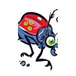 Bug Black Insect Animal Memory Card Reader (Rectangular)