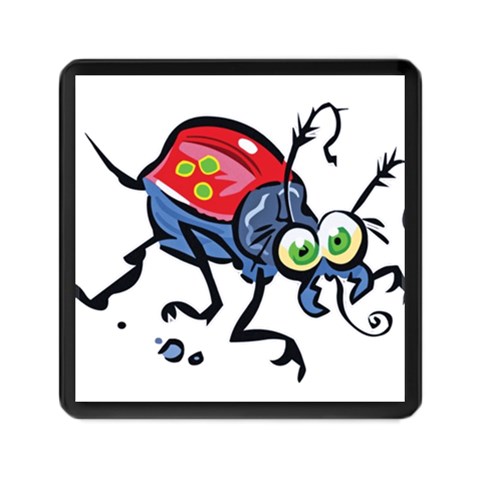 Bug Black Insect Animal Memory Card Reader (Square) from ArtsNow.com Front
